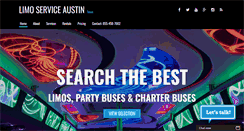 Desktop Screenshot of limoservicesaustin.com